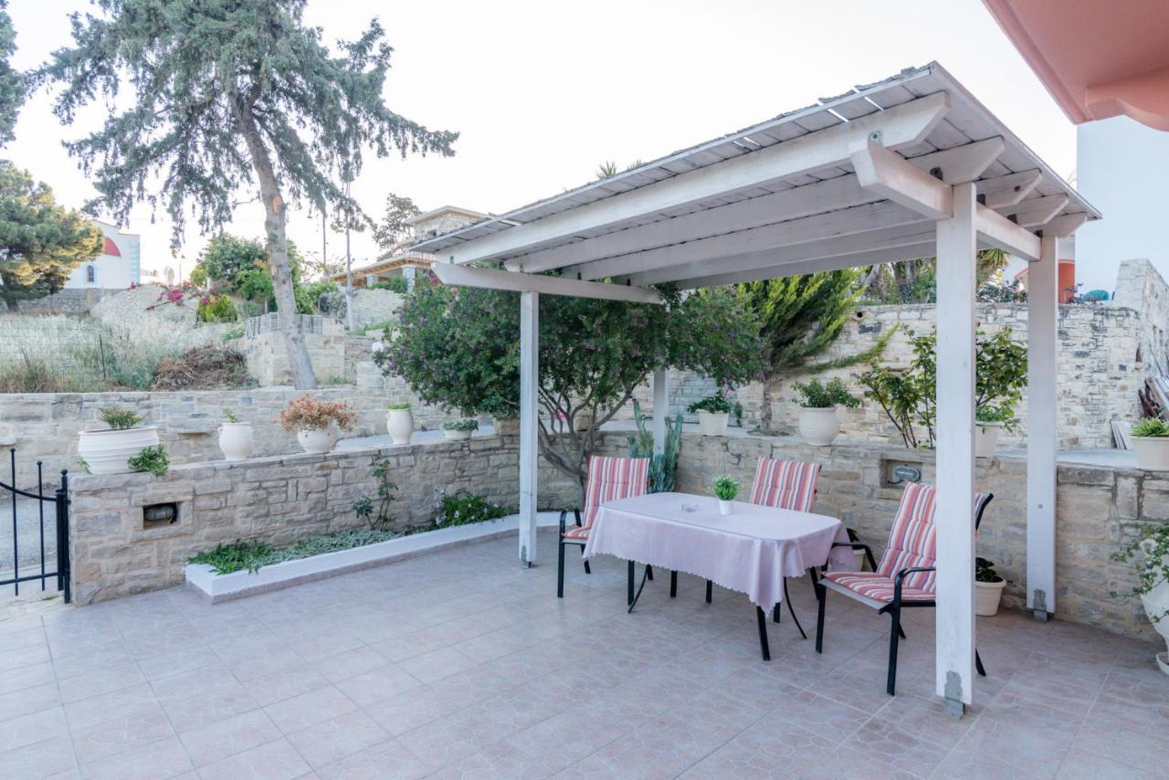 Vrisanos Apartamento Pitsidia Exterior foto
